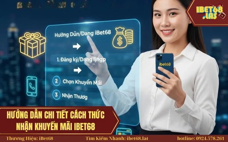 Hướng Dẫn Chi Tiết Cách Thức Nhận Khuyến Mãi ibet68