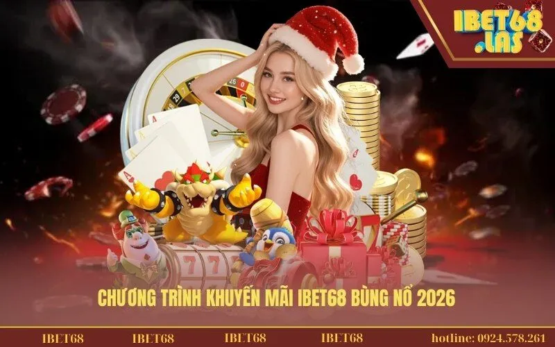 Chương trình khuyến mãi IBET68 bùng nổ 2026