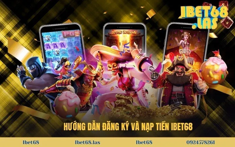 Hướng dẫn đăng ký và nạp tiền Ibet68